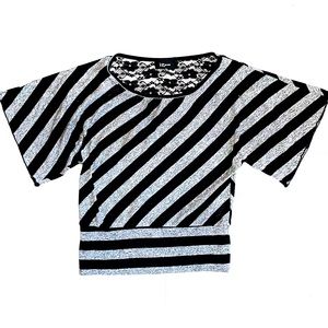 Iz Byer Summer Lace Top, Size Medium